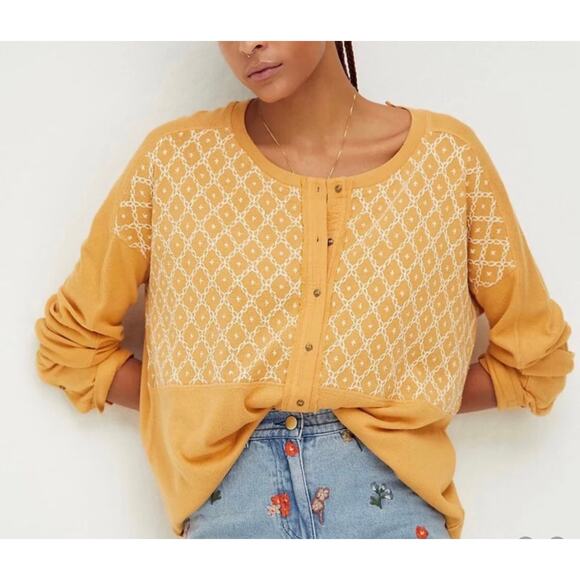 Free People Free Spirit Henley Sz S - Picture 1 of 8